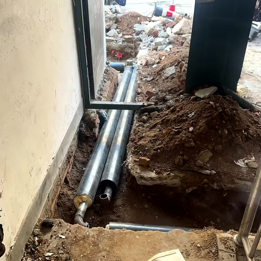 闽侯县供暧管道漏水检测及维修2