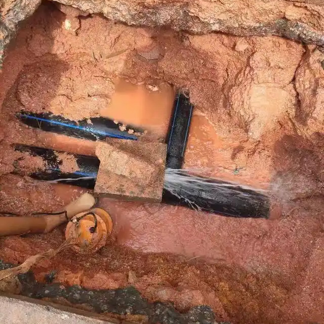 合肥PE管道漏水检测及维修1